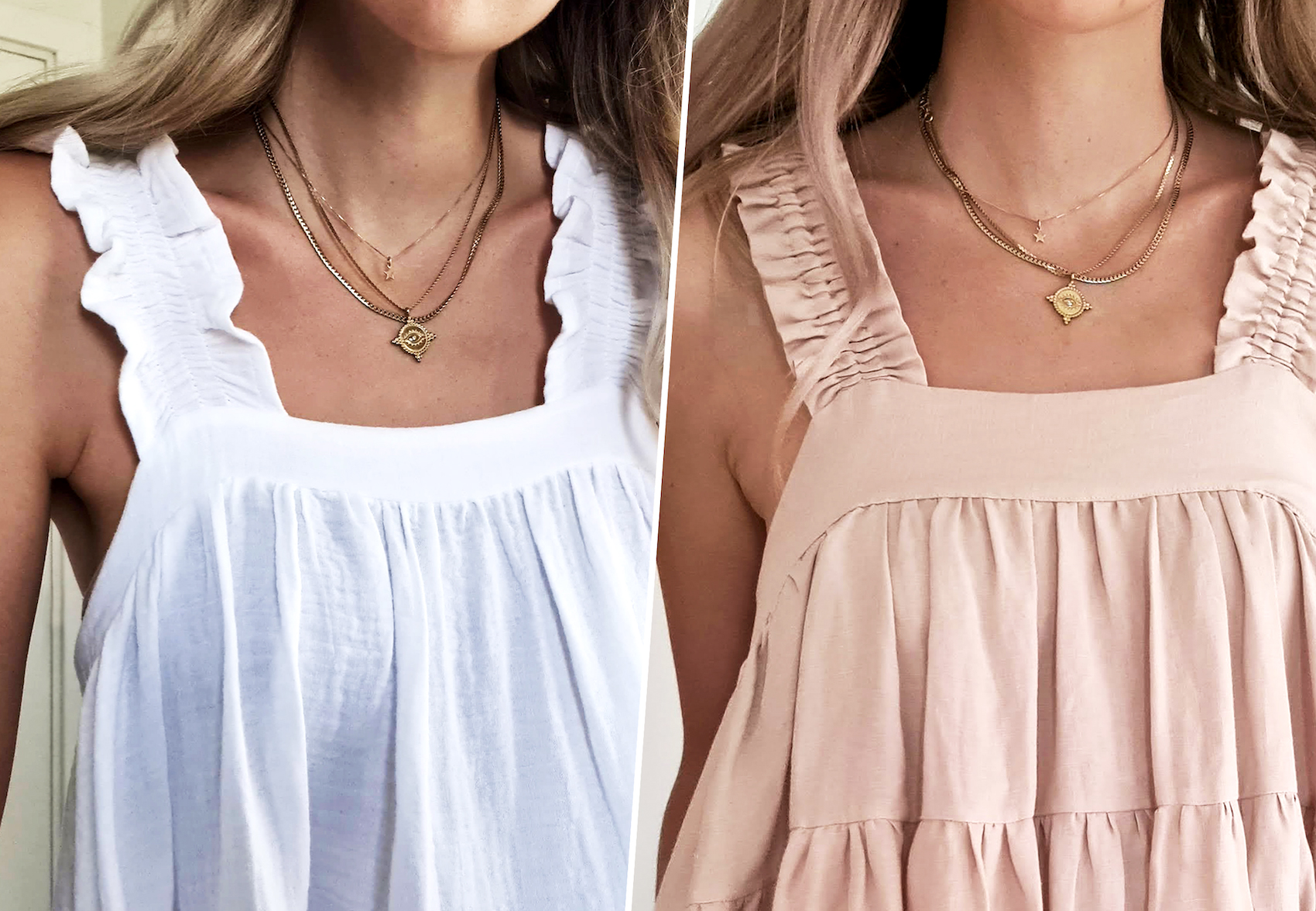How To: Frilly Shoulder Straps 2 Ways - Using Shirring and Cased